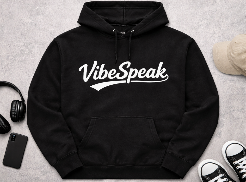 VibeSpeak Classic Wave Tee or Hoodie