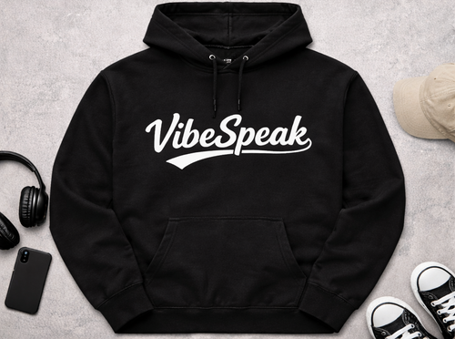 VibeSpeak Classic Wave Tee or Hoodie